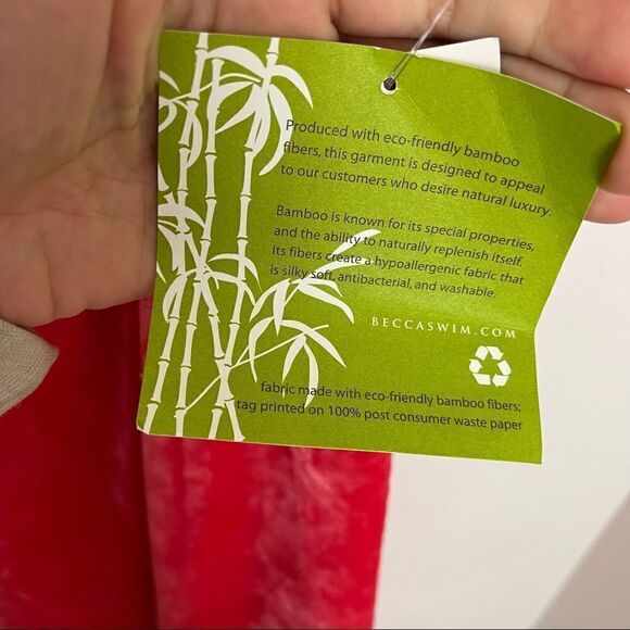 NWT Becca Swim Velvet Halter Swim Cover - Picture 5 of 7